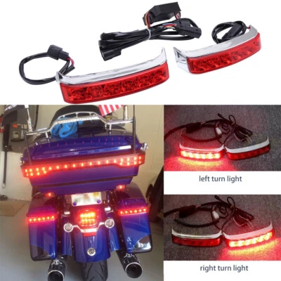 Светодиодный фонарь поворота для седельной сумки Harley Electra Road Glide 2014-2020 - Изображение 1 из 4