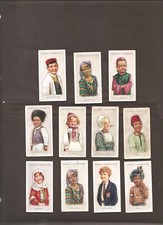 11 OGDEN'S CIGARETTE CARDS CHILDREN OF ALL NATIONS