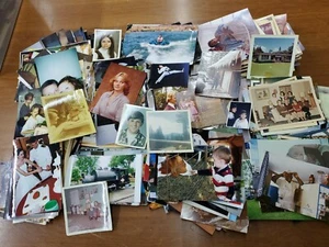 Lot of (300) Random ORIGINAL FOUND PHOTOS & SNAPSHOTS Various Sizes, and Ages - Picture 1 of 4