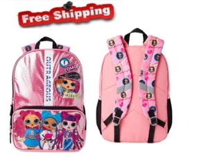 MGA Entertainment L.O.L. Surprise! OMG Girls 17" Backpack Pink - Picture 1 of 10