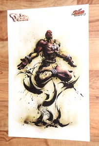 Street Fighter Dhalsim Very Rare Small Poster 42x28cm - Picture 1 of 2