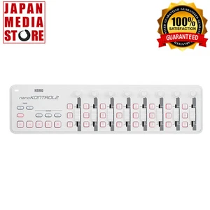 KORG USB MIDI NANO KONTROL2 nanoKONTROL2 Controller White 100% Genuine Product - Picture 1 of 5