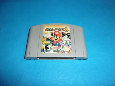 Mario Party 3 N64 (Authentic) ~Cleaned tested and Working~ - Image 1 of 4