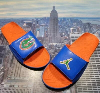 Sandalia Jordan Hydro 7 PE Florida Gators Slide para hombre talla 16 CT7116 408 nueva Foto 1 de 4