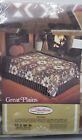 Vintage Chatham Great Plains Acrylic Blanket 72 X 90 Inch Twin Double, Southwest