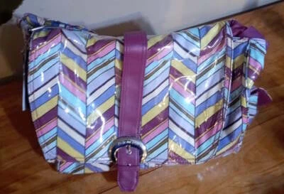 Kalencom New Orleans Laminated Buckle Diaper Bag New with Tags - Image 1 of 4