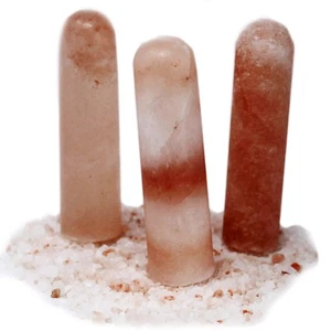 HIMALAYAN ROCK SALT NATURAL DEODORANT STICK SHAPED MASSAGE STONE EXFOLIATING- - Picture 1 of 10