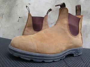 Blundstone Original Men's Chelsea Boots Rustic Brown Leather SPS UK 7.5 | US 8.5 - Picture 1 of 10