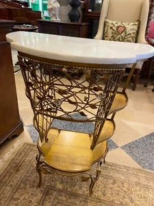 Hollywood Regency Wine Table - Picture 1 of 7