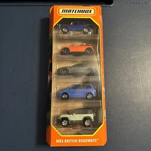 2024 Matchbox MBX British Roadways 5 Pack New Morris Mini Jaguar LEVC Land Rover - Picture 1 of 2