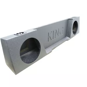 Cajas King 10" caja sellada doble pulverizada 14-19 Silverado/Sierra cabina extendida AK-GMC37-10 - Imagen 1 de 5