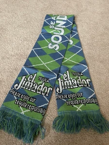 Seattle Sounders Fc Tequila EL Jimador Scarf MLS SOCCER NEW Sealed Package - Picture 1 of 9