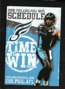 Philadelphia Soul--2006 Pocket Schedule--AFL - Picture 1 of 2