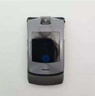 Motorola RAZR V3i 1.23 MP Camera GSM Bluetooth MP3 Unlocked classic Flip Phone - Image 1 of 4