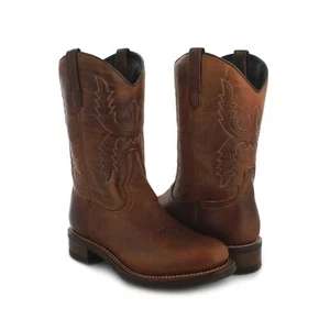 Sendra Boots 14340 Tang Femmes Bottes d'équitation Western avec Isolation Thinsulate Marron - Photo 1/11
