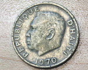 1970 Haiti 5 Centimes Denver Mint - Picture 1 of 2