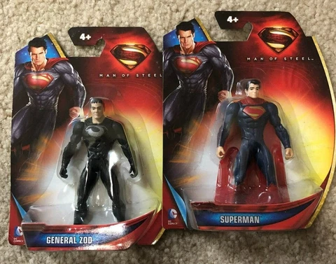 2012 Mattel Man of Steel Superman 3.75" NIP Choose either Superman / General Zod Cover