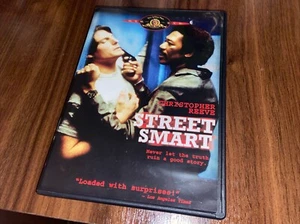 Street Smart (DVD, 1987, 2003) Christopher Reeve Morgan Freeman Clean Disc - Picture 1 of 3