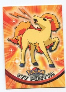 POKEMON TOPPS PONYTA #77 NM