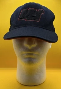 Blackout Miami Heat Adidas Structured Flex Fit Cap Hat Adult Size S/M - Picture 1 of 6