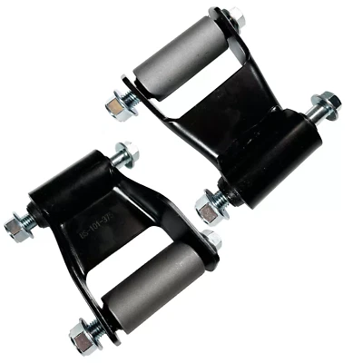 Pair For F150 F250 Pickup Truck E150 E250 Rear Leaf Spring ShackleS Repair Kit - Image 1 of 4