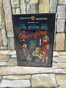 Crossfire DVD (1947) - Robert Young, Robert Mitchum, Robert Ryan, Edward Dmytryk - Picture 1 of 3