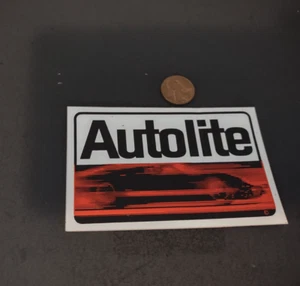 AUTOLITE SMALL VINTAGE Sticker / Decal ORIGINAL OLD STOCK REAL DEAL! - Bild 1 von 2