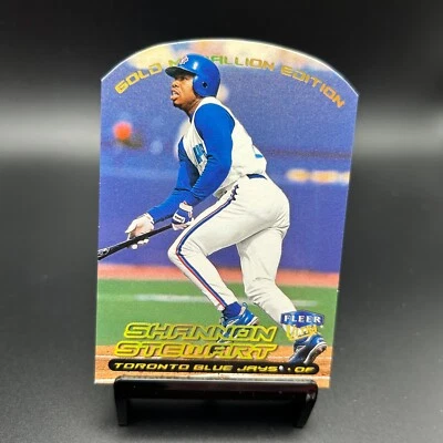 2000 Fleer Ultra #217 Shannon Stewart Gold Medallion Die Cut Toronto Blue Jays - Image 1 of 2