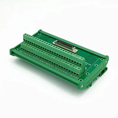 SCSI 50 Terminal Module 50-pin 0.05" Mini D Ribbon/MDR Female Breakout Board - Image 1 of 4