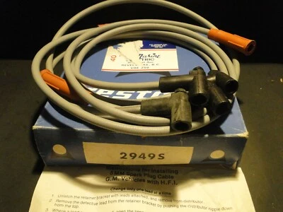 Juego de cables de encendido de silicona de 8 mm para Jeep GM Chevy Olds Pontiac Prestolite 1979-82 AMC Foto 1 de 3