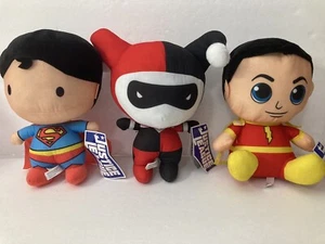 Lot of 3-NWT Toy Factory DC Comics Justice League 10"Plush Haley Quinn, Superman - Picture 1 of 24