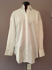 NWT ZARA Women's Button Down Poplin Shirt  White Size XS   2605/030