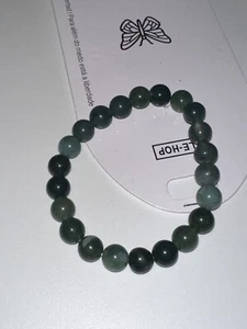 Ocean Grass agate Natural Stone Bracelet Green Stone Beads - Picture 1 of 6