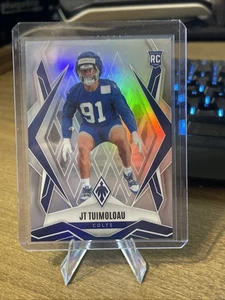 2025 Phoenix Football JT Tuimoloau RC Silver Holo Refractor #218 Colts - Picture 1 of 1