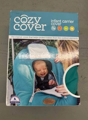 Cozy Cover Infant Carrier Cover  Teal Green NEW IN BOX - Image 1 of 2