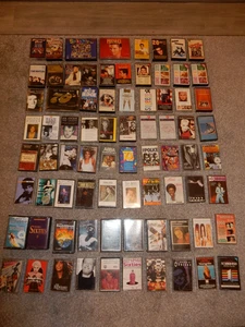 87x Cassettes tapes Job-lot  Bundle  60s/70s Mixed Years And Genres  - Picture 1 of 7