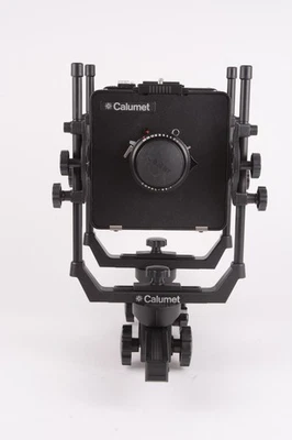 Calumet 45N 4x5in w/Caltar II-E  210mm f/6.8 MC Lens, & Case [READ!] #Z-22172 - Image 1 of 4