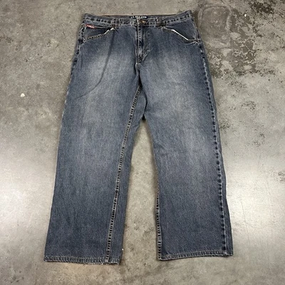 US Polo Assn Caprenter Pants Mens 36x29 Blue Y2K Baggy Distressed Prowned - Image 1 of 4