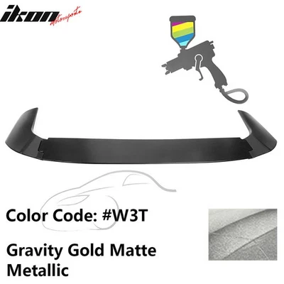 Se adapta a 22-24 Hyundai Ioniq 5 IKON estilo #W3T gravedad dorado mate alerón de techo ABS Foto 1 de 4