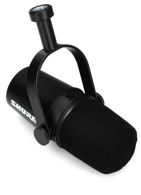 Shure MV7X Microphone - XLR Only Pro Quality Dynamic Mic for Podcasting - Black - Image 1 of 4
