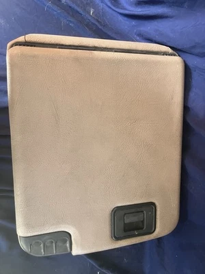 Ford F250 F350 Super Duty 1999-2004 beige bronceado consola central asiento de salto reposabrazos Foto 1 de 4