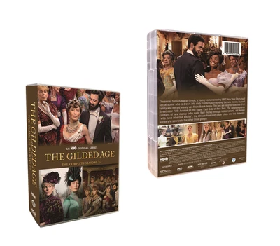 THE GILDED AGE The Complete Series Seasons 1-3 (DVD 9-disc, Box-set) Foto 1 de 3