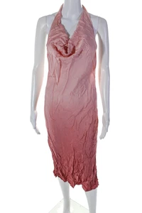 Young Fabulous & Broke Bodycon-Kleid Damen rosa ombre Neckholder offener Rücken Größe M - Bild 1 von 6