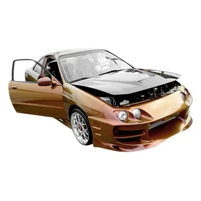 For Acura Integra 94-97 Bomber Style Fiberglass Front Bumper Cover Unpainted - Imagem 1 de 4