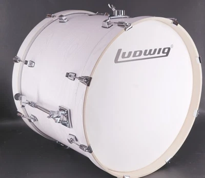 Bajo Ludwig BackBeat Elite 22x16 - Grano Ártico - Mancha - ENVÍO GRATUITO Foto 1 de 4