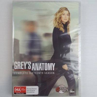 Grey's Anatomy Complete Sixteenth Season 16 DVD Region 4 Brand New L1T - image 1 of 4