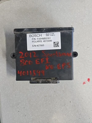 2012 Polaris Sportsman 800 EFI 4WD ECU Computer ECM 4011599 #99 - Image 1 of 3