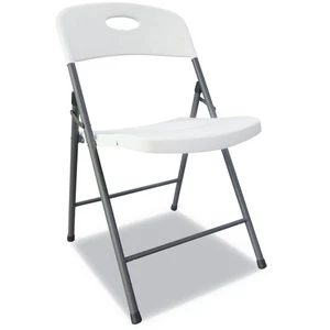 Alera FR9402 18.19" Height 225 lbs Cap Molded Resin Folding Chair (4/Ct) New - Picture 1 of 6