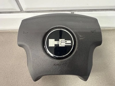 03-07 Hummer H2 Left Driver Steering Wheel Airbag W/Ebony Trim OEM - Image 1 of 4