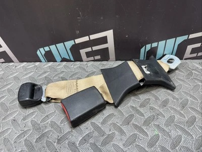 2011-2016 Ford F250 F350 Crew Cab Rear Seatbelt Buckle Center Left Beige Foto 1 de 4